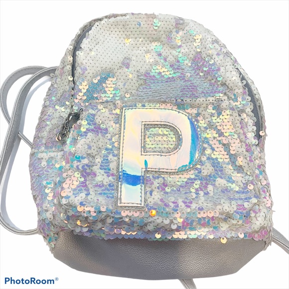justice sequin unicorn backpack